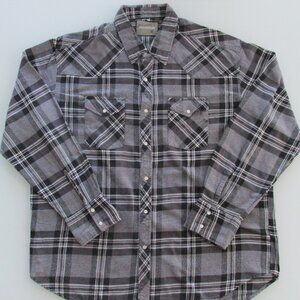 Expedition Men's Cotton Flannel Western Shirt-Size XL